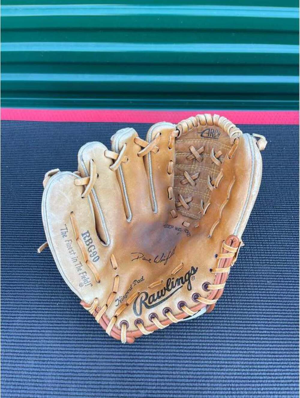 Vintage Rawlings Dave Winfield RBG90 Baseball Glove LHT